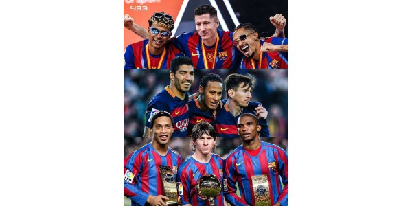 Od MSN-a do RLY-a, dres Barcelone utjelovljuje duh napada.